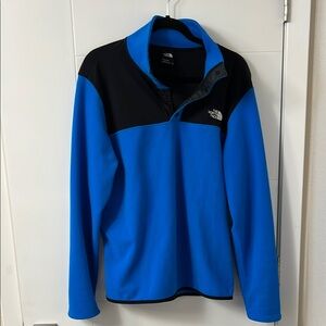 The North Face Men's Blue and Black Jacket